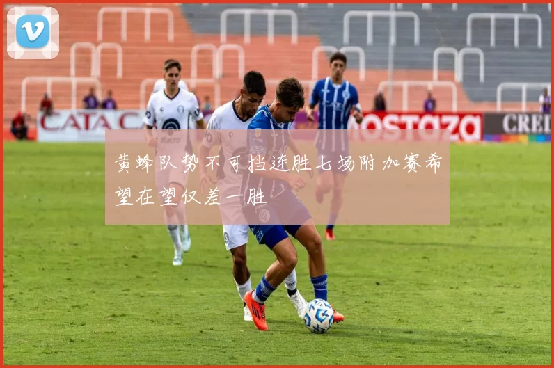 黄蜂队势不可挡连胜七场附加赛希望在望仅差一胜